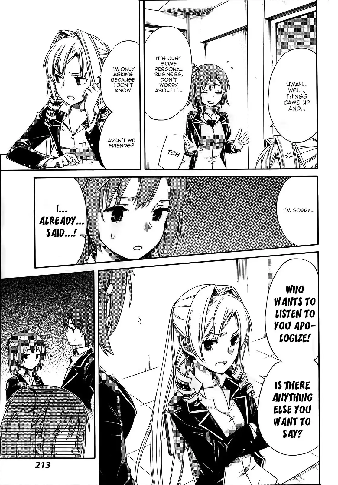 Yahari Ore no Seishun Love Come wa Machigatteiru. Chapter 3 9